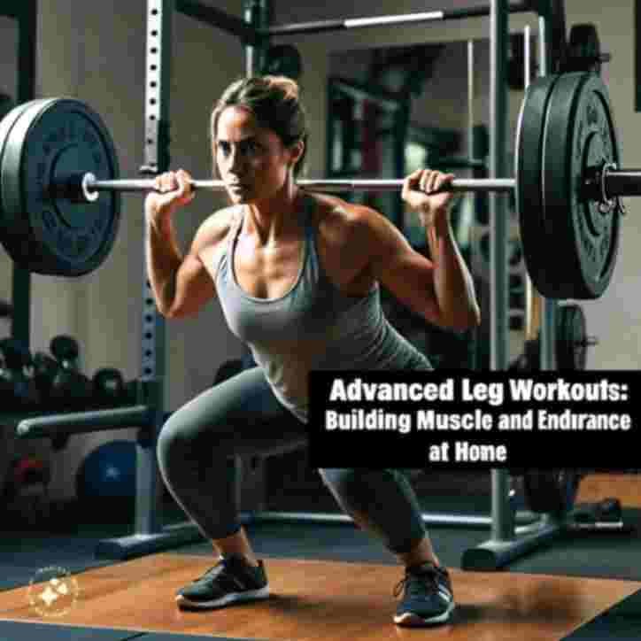 Advanced Leg Workouts: Building Muscle and Endurance at Home